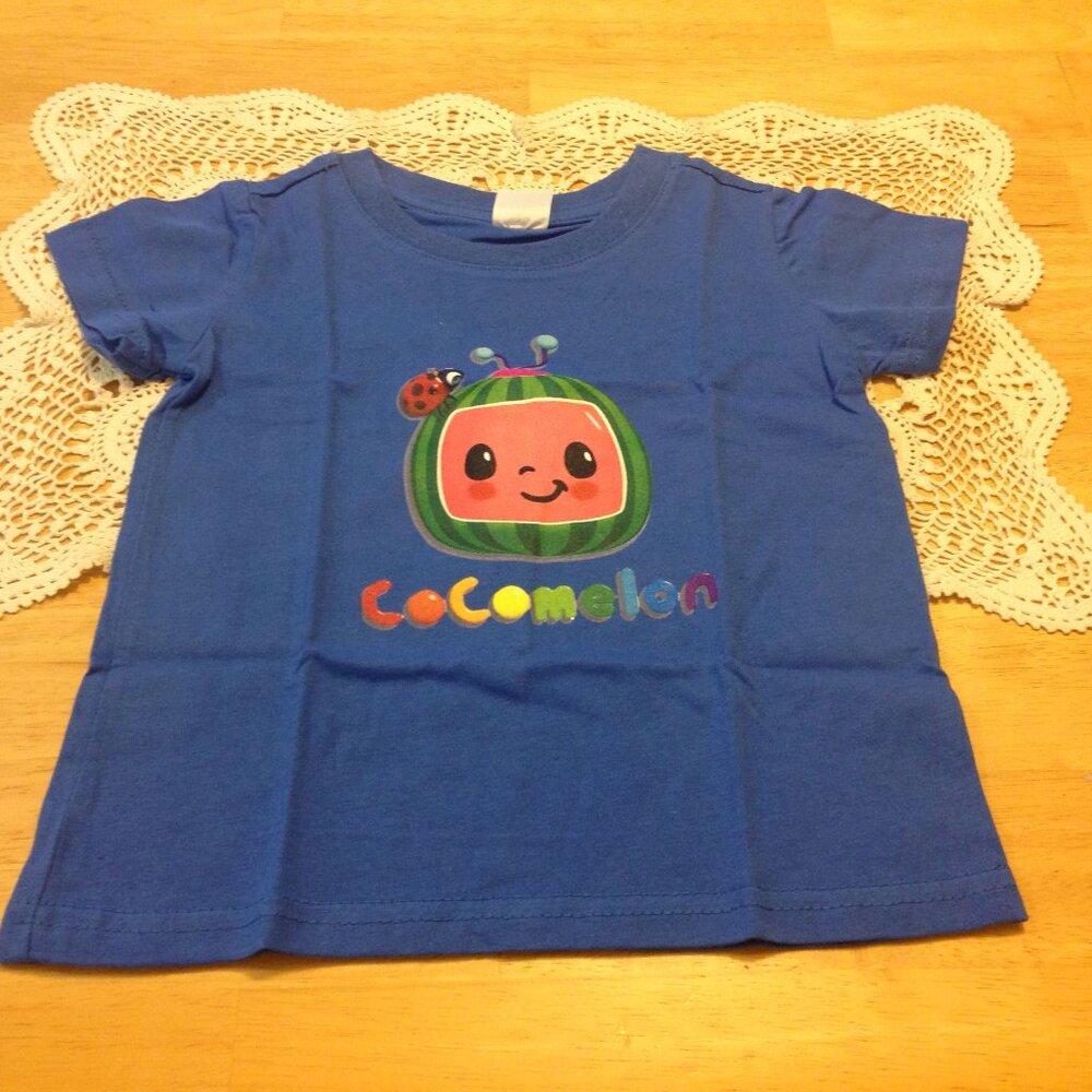 Cotton Cocomelon Tee, 12 month, 100% cotton NWT